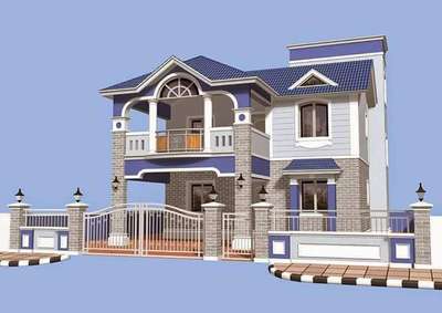 Exterior Designs by Building Supplies shiv shankar, Gaya | Kolo