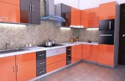 Kitchen, Storage Designs by Contractor mr javed, Gurugram | Kolo