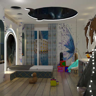 Ceiling, Furniture, Lighting, Storage, Bedroom Designs by Architect concept  design studio, Jaipur | Kolo