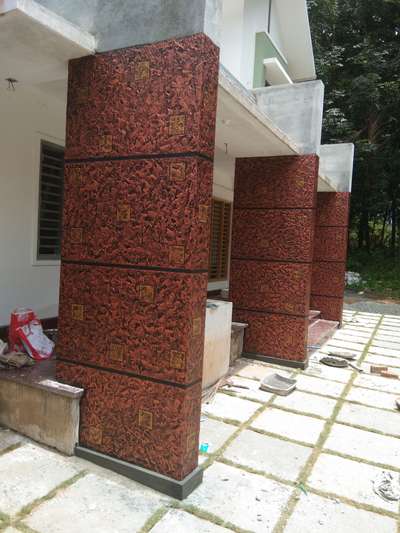 Wall Designs by Painting Works Ranjeesh Kumar -നിശാഗന്ധി-, Malappuram | Kolo