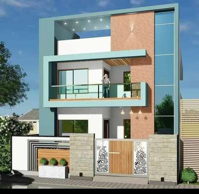 Exterior Designs by Civil Engineer Gaju Joshi, Udaipur | Kolo