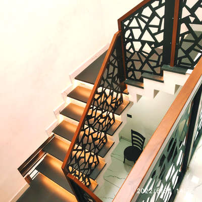 Staircase Designs by Fabrication & Welding galaxy  doors and windows, Palakkad | Kolo
