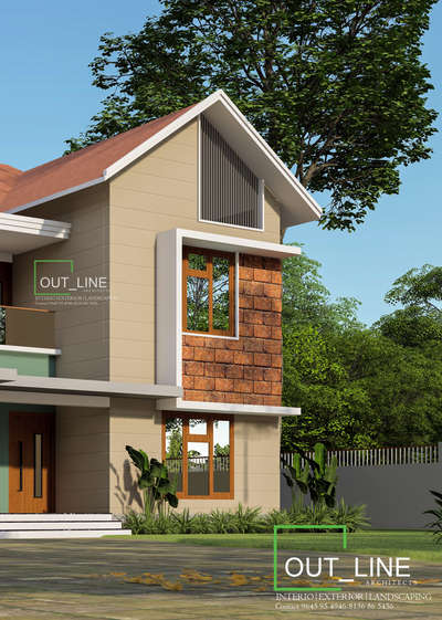 Exterior, Lighting Designs by 3D & CAD outline architects, Kannur | Kolo