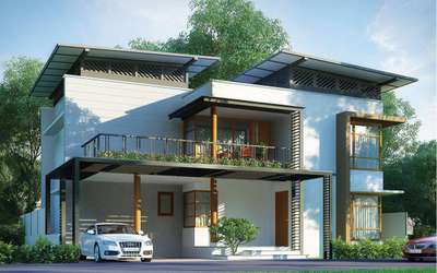 Exterior Designs by Service Provider Sudheer Mazood, Thiruvananthapuram | Kolo