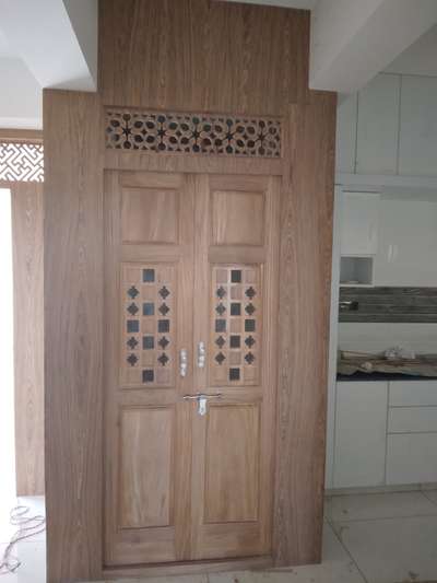 Door, Kitchen, Storage Designs by Interior Designer Sahel Khan, Faridabad | Kolo
