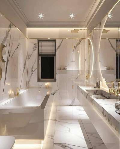 Lighting, Bathroom Designs by 3D & CAD Karim Shaikh, Indore | Kolo