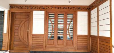 Wall, Door, Window Designs by Contractor Ribin  Babu , Ernakulam | Kolo