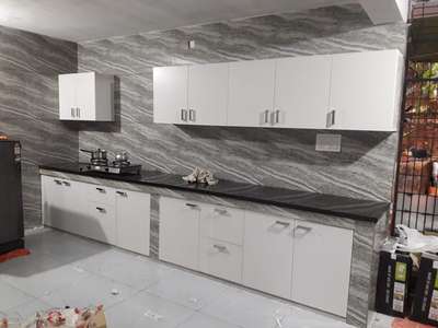 Kitchen, Storage Designs by Contractor D I F I T INTERIOR WORK, Kozhikode | Kolo