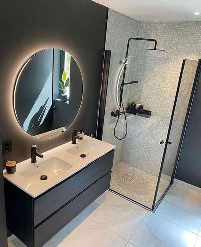 Bathroom, Lighting Designs by Interior Designer Akash Yadav, Delhi | Kolo
