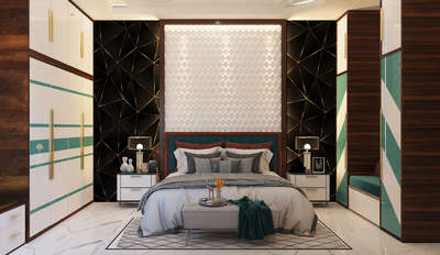Furniture, Bedroom, Storage, Wall, Home Decor Designs by Interior Designer Råvi Patidar, Jaipur | Kolo