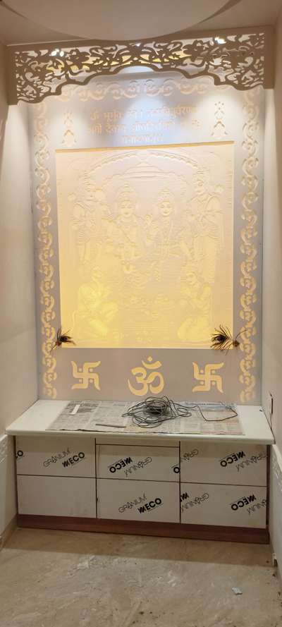 Lighting, Prayer Room, Storage Designs by Carpenter نبیل سیفی, Ghaziabad | Kolo