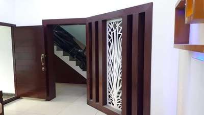 Door, Staircase, Storage Designs by Carpenter Ajeesh K S, Thrissur | Kolo