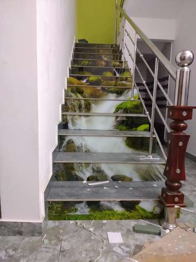 Staircase Designs by Contractor Rajeev Rajeev, Alappuzha | Kolo