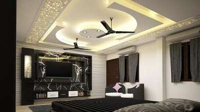 Ceiling, Furniture, Lighting, Bedroom, Storage Designs by Contractor Shiv  interiors , Delhi | Kolo