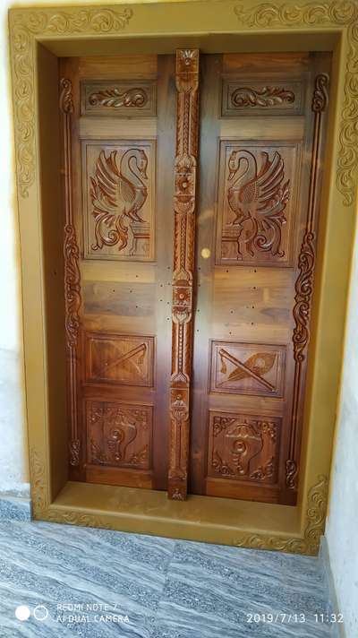 Door Designs by Carpenter Ratheesh  Vasudevan , Alappuzha | Kolo