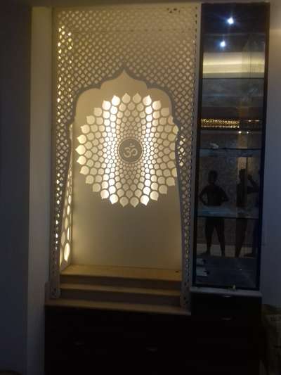 Prayer Room, Lighting, Storage Designs by Home Owner Tahir intenior, Gurugram | Kolo
