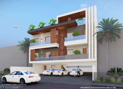 Exterior, Lighting Designs by 3D & CAD Alex sheikh, Faridabad | Kolo