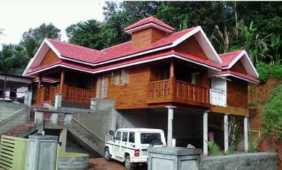 Exterior Designs by Contractor ANOOP G NATH, Pathanamthitta | Kolo