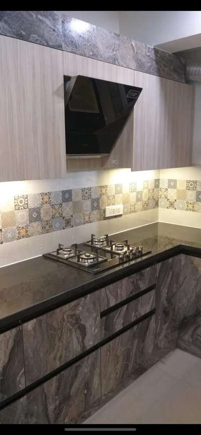 Kitchen, Lighting, Storage Designs by Interior Designer Moyals Interior, Gurugram | Kolo