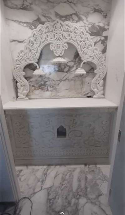 Prayer Room, Storage Designs by Contractor sawriya Intaliyan  fiting, Udaipur | Kolo