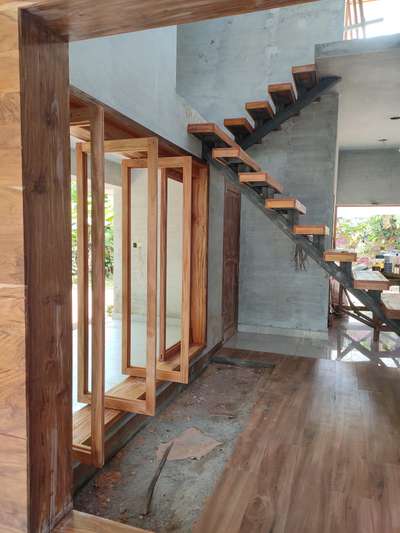 Staircase, Window Designs by Architect FAAD Concept Architects, Thrissur | Kolo
