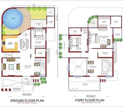 Plans Designs by Architect creative house  design Hub, Indore | Kolo