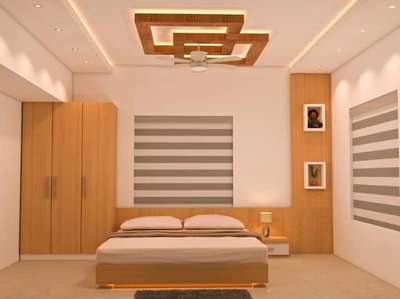 Ceiling, Furniture, Lighting, Storage, Bedroom Designs by Contractor Aldenaire  Interiors, Kozhikode | Kolo