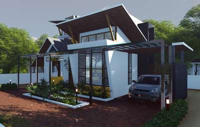 Exterior Designs by Architect DEEPU S KIRAN, Ernakulam | Kolo