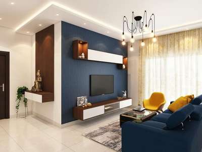 Lighting, Living, Furniture, Storage, Table Designs by Interior Designer Thespacestylists  , Delhi | Kolo