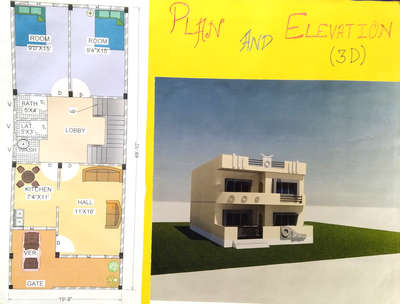 Exterior, Plans Designs by Civil Engineer Hardika Singh, Ujjain | Kolo