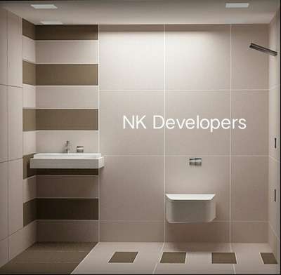 Wall, Bathroom, Flooring Designs by Contractor NK DEVELOPERS, Kannur | Kolo