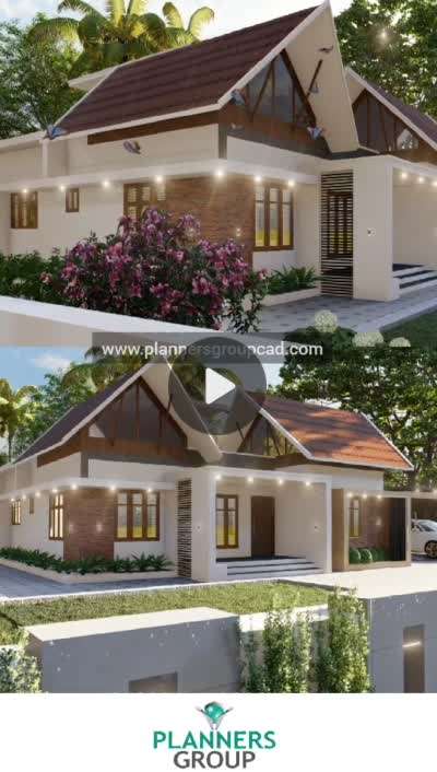 Exterior Designs by 3D & CAD Planners  Group, Ernakulam | Kolo