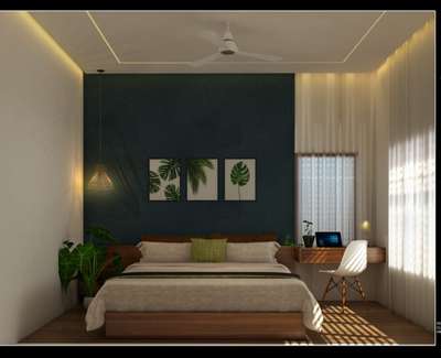 Bedroom, Furniture, Storage, Lighting, Wall Designs by Electric Works Ali kv, Thrissur | Kolo