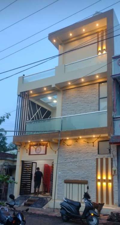 Exterior, Lighting Designs by Electric Works Nilesh Singh Goud, Ujjain | Kolo