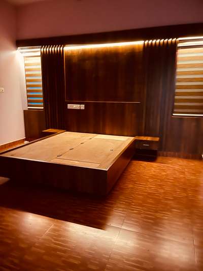 Furniture, Storage, Bedroom, Wall Designs by Interior Designer Shamnad A, Pathanamthitta | Kolo