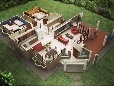 Plans Designs by Architect Architect  Shubham Tiwari, Meerut | Kolo