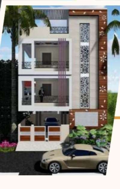 Exterior Designs by Civil Engineer Imran Pathan, Dewas | Kolo