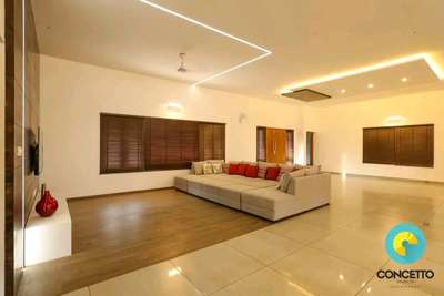 Ceiling, Furniture, Living, Lighting Designs by Architect Concetto Design Co, Malappuram | Kolo
