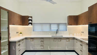 Kitchen, Lighting, Storage Designs by Interior Designer Living Space , Malappuram | Kolo