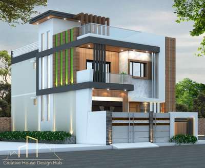 Exterior, Lighting Designs by Architect creative house  design Hub, Indore | Kolo