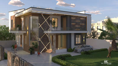 Exterior Designs by 3D & CAD Khalid Hussain, Sikar | Kolo