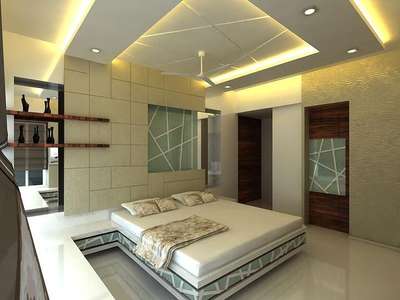 Ceiling, Furniture, Lighting, Storage, Bedroom Designs by Interior Designer  the unique interior, Bhopal | Kolo