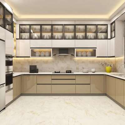 Kitchen, Lighting, Storage Designs by Carpenter Kartik Rathore, Dewas | Kolo