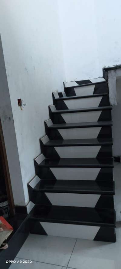 Staircase Designs by Flooring Ajith Kannan, Thiruvananthapuram | Kolo