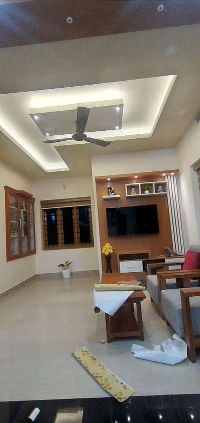 Living, Furniture, Lighting, Ceiling, Table Designs by Interior Designer anoop  udhayan, Thrissur | Kolo