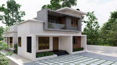 Exterior Designs by Civil Engineer Er AJITH P S, Idukki | Kolo