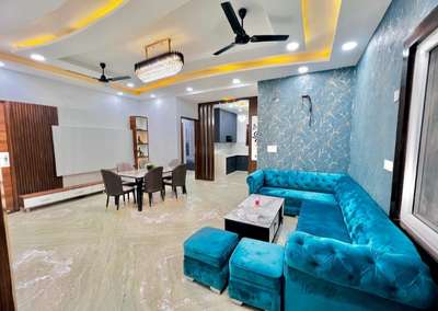 Ceiling, Furniture, Living, Lighting, Table Designs by Contractor RR construction, Delhi | Kolo