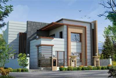 Exterior Designs by Contractor Ajay Shastri , Ghaziabad | Kolo