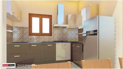 Kitchen, Storage Designs by Architect morrow home designs , Thiruvananthapuram | Kolo