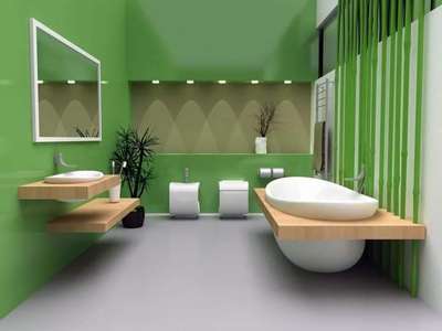 Bathroom, Lighting Designs by Contractor HA  Kottumba , Kasaragod | Kolo
